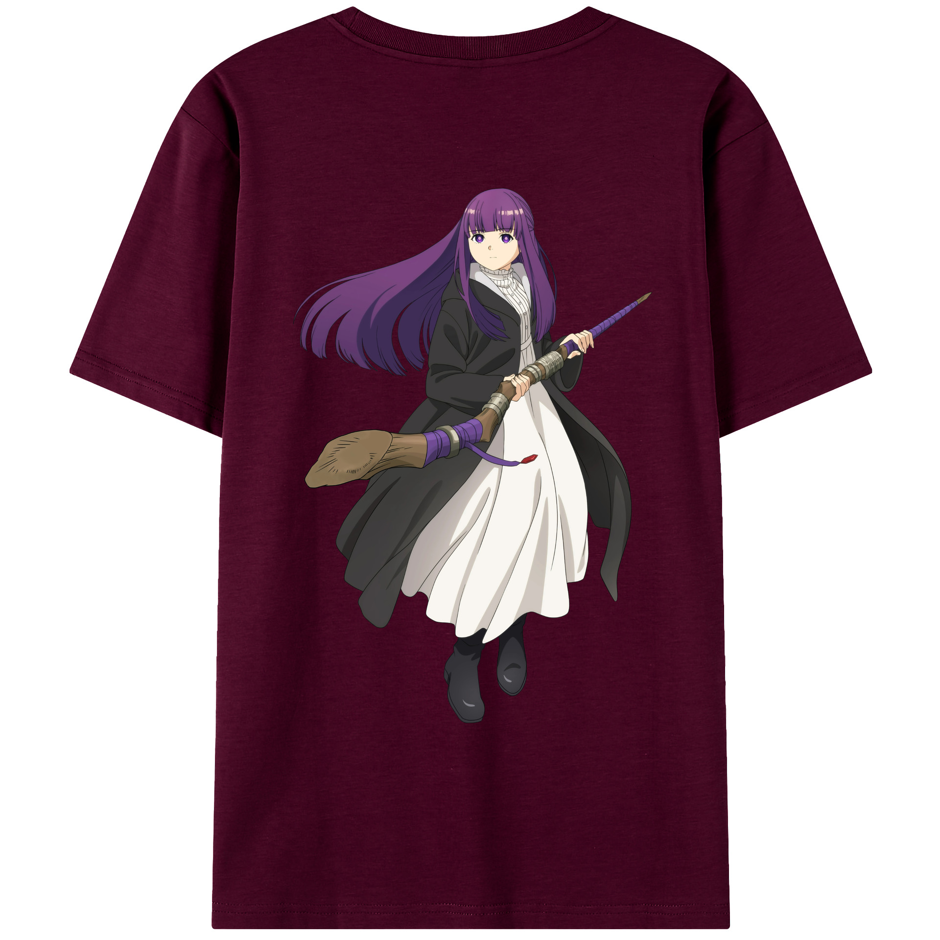（画像用） 葬送のフリーレン Frieren レディース半袖Tシャツ(バックプリント)